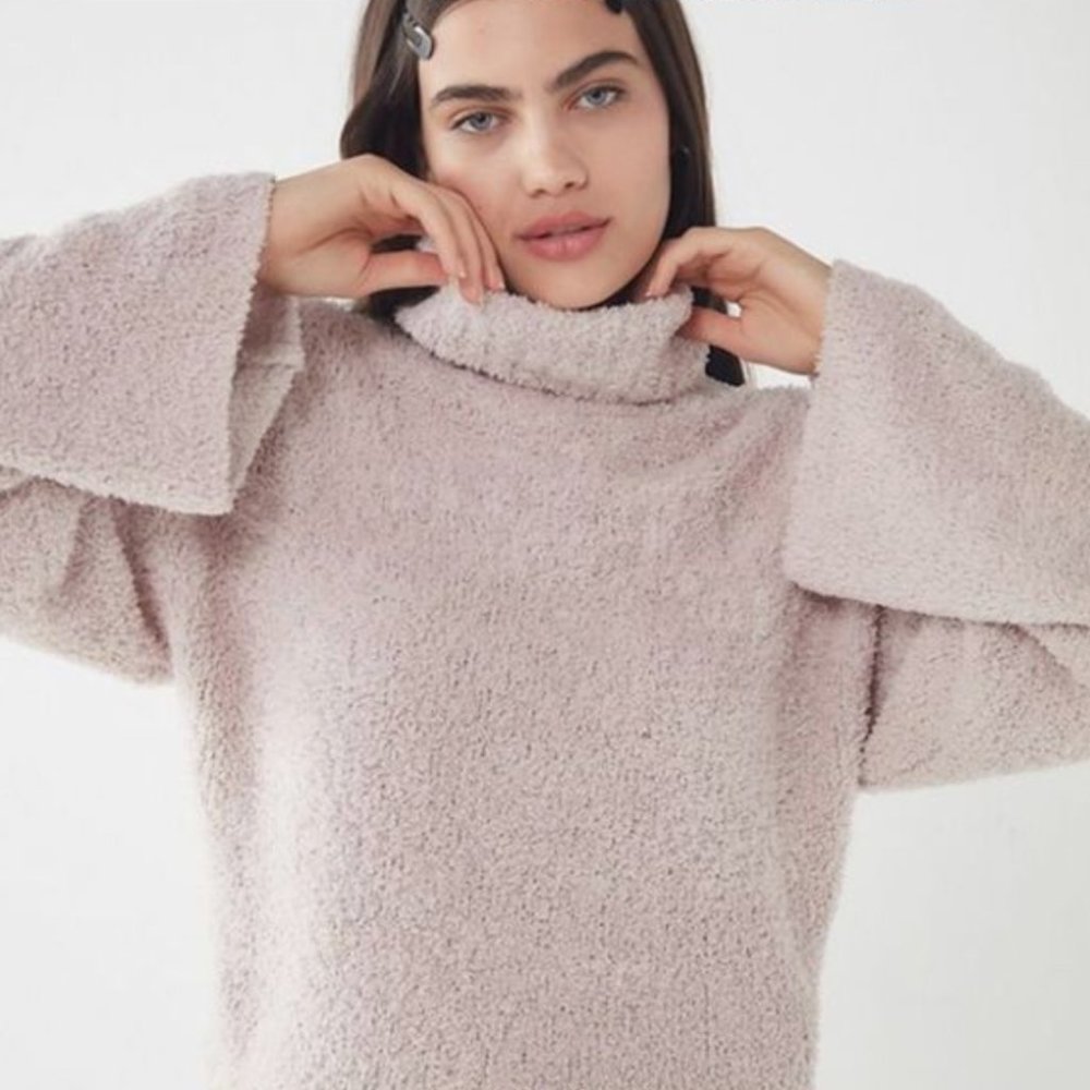 Urban Outfitters Fuzzy Turtleneck Sweater